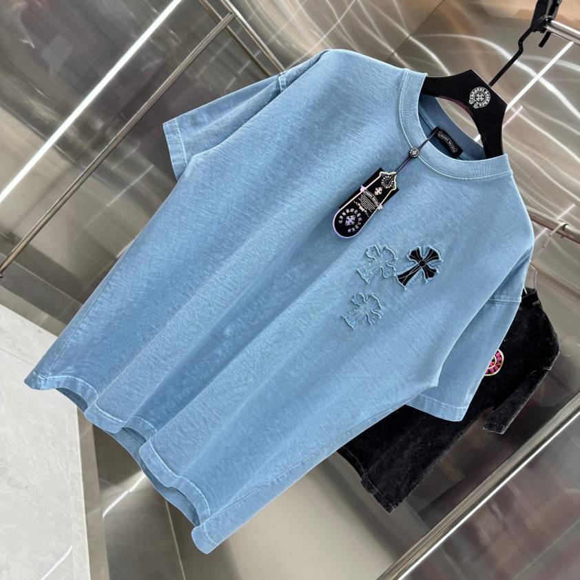 クロムハーツシンプル クール ブランドロゴTシャツ