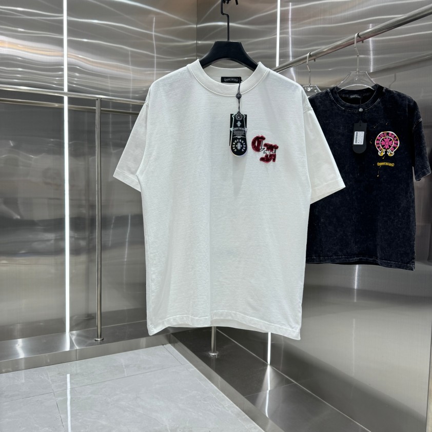 クロムハーツサマー バイブス ロゴTシャツ 半袖Tシャツ