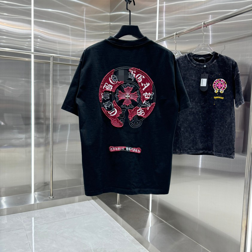 クロムハーツサマー バイブス ロゴTシャツ 半袖Tシャツ