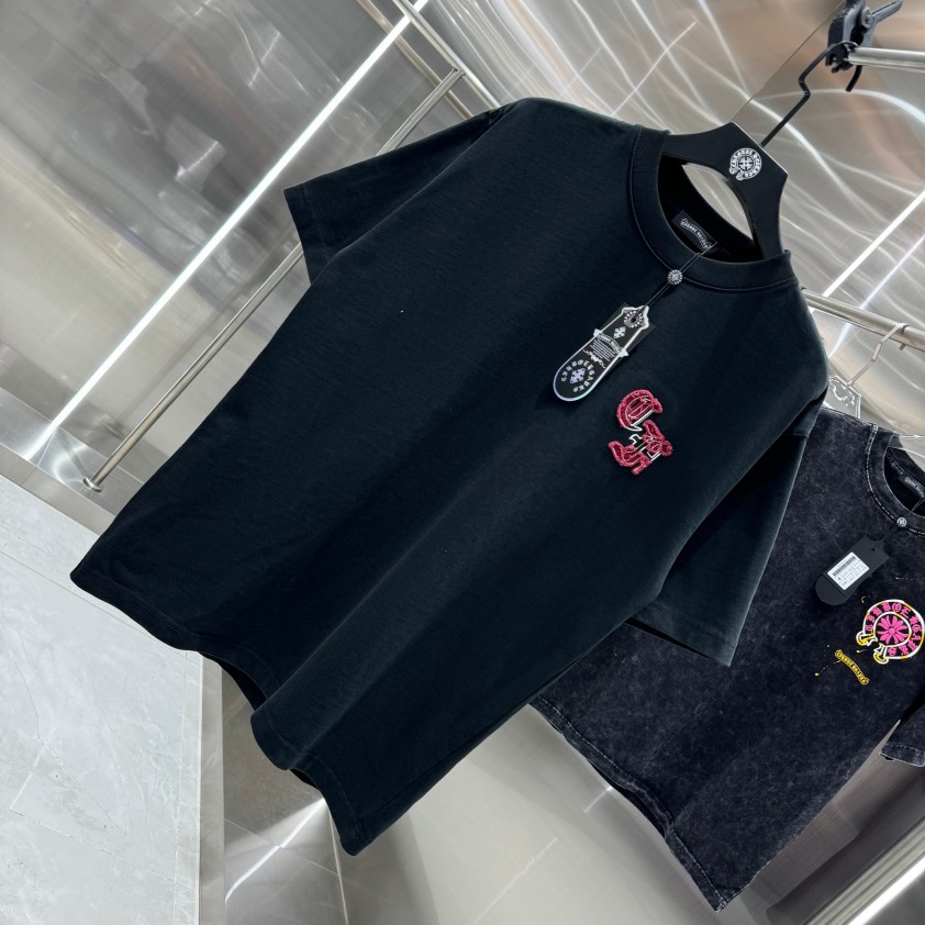 クロムハーツサマー バイブス ロゴTシャツ 半袖Tシャツ