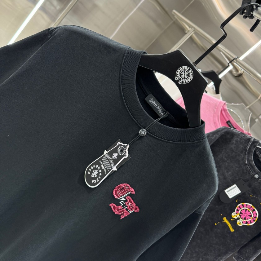 クロムハーツサマー バイブス ロゴTシャツ 半袖Tシャツ