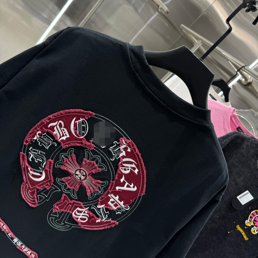 クロムハーツサマー バイブス ロゴTシャツ 半袖Tシャツ