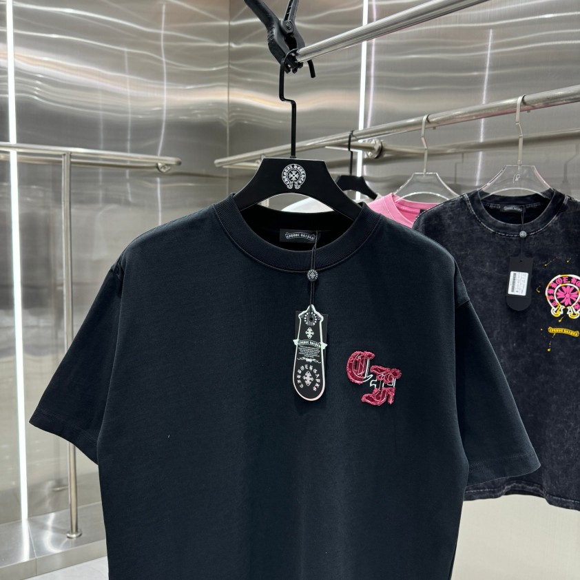 クロムハーツサマー バイブス ロゴTシャツ 半袖Tシャツ