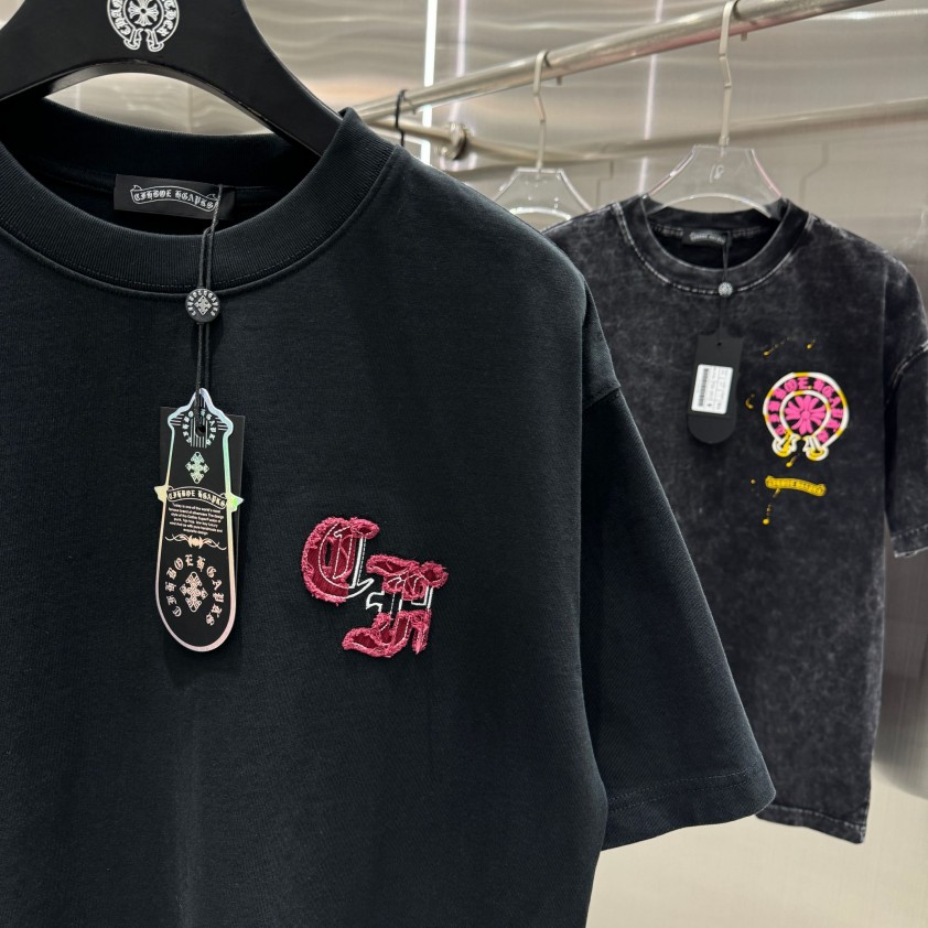 クロムハーツサマー バイブス ロゴTシャツ 半袖Tシャツ