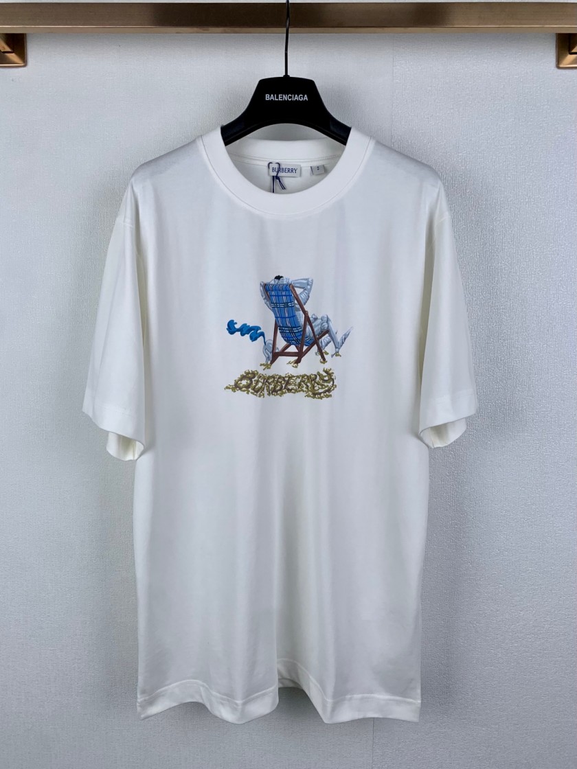 バーバリーメンズ レディース 半袖Tシャツ