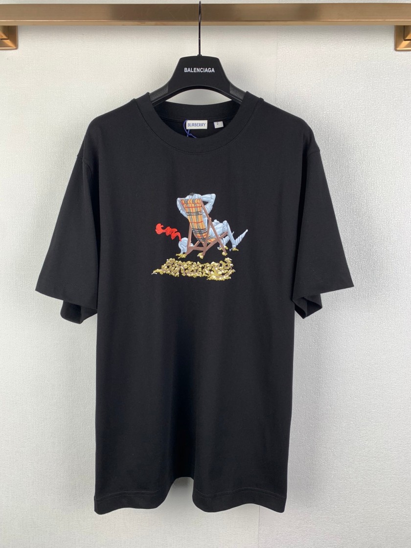 バーバリーメンズ レディース 半袖Tシャツ
