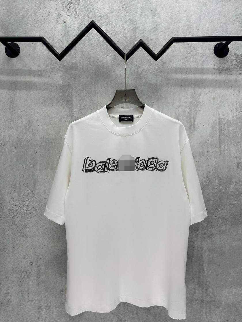 バレンシアガメンズ レディース 半袖Tシャツ