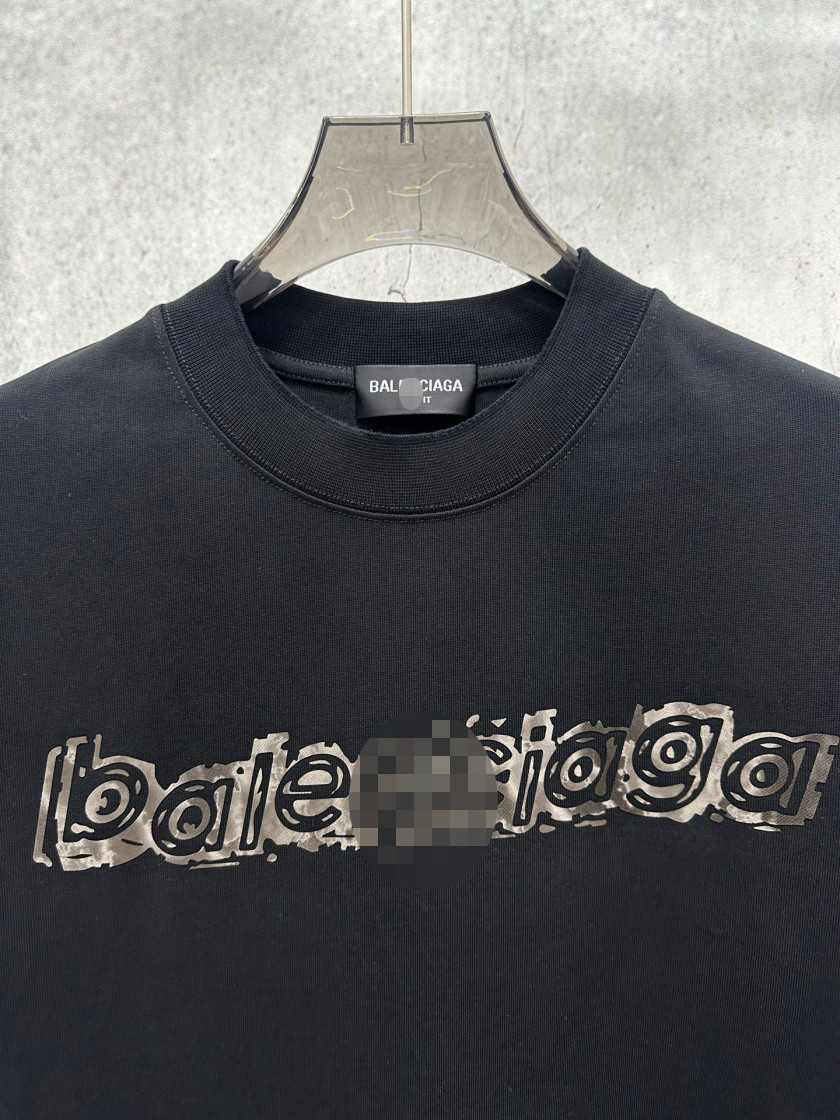 バレンシアガメンズ レディース 半袖Tシャツ