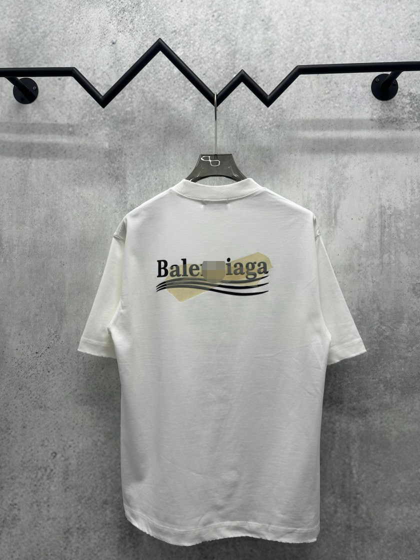 バレンシアガメンズ レディース 半袖Tシャツ