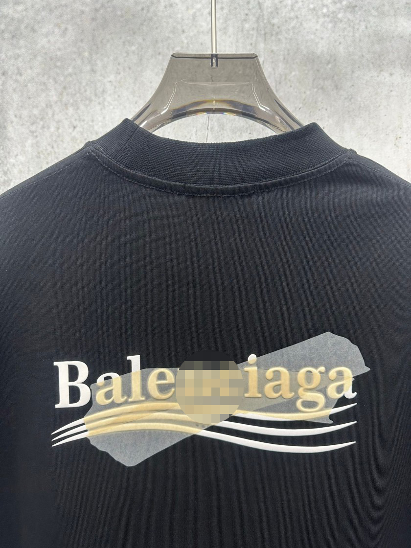 バレンシアガメンズ レディース 半袖Tシャツ