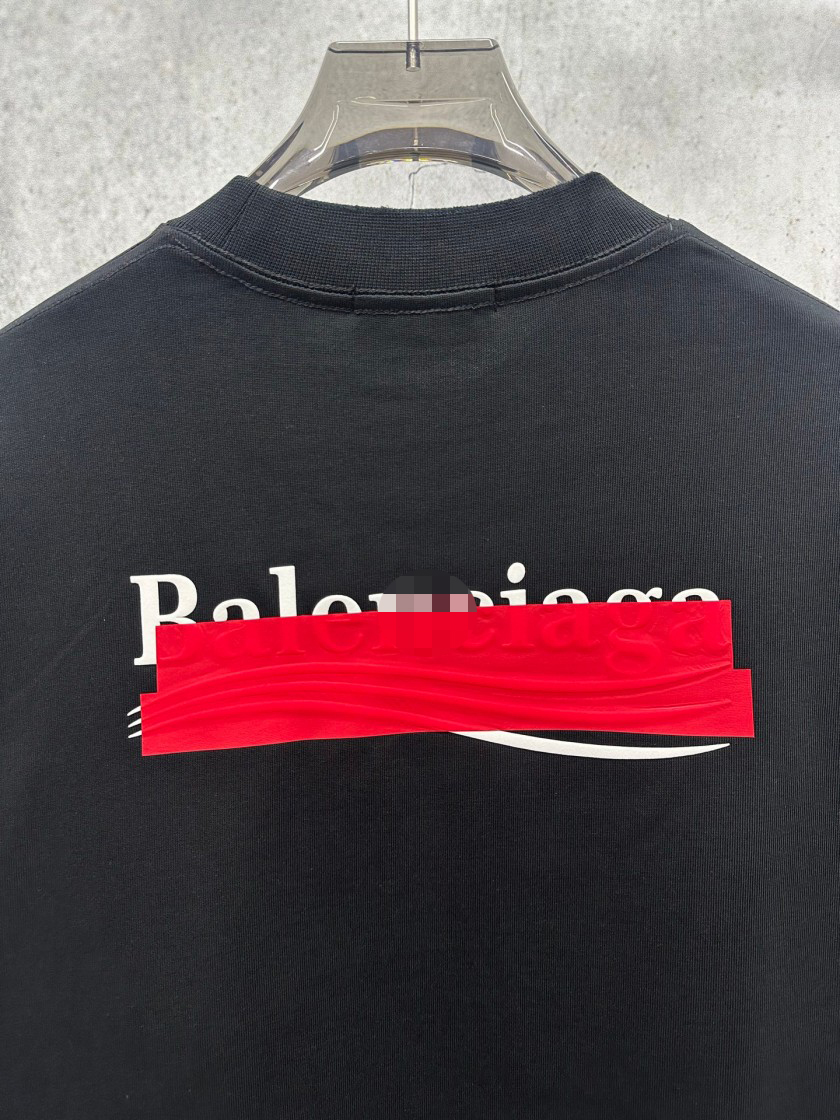バレンシアガメンズ レディース 半袖Tシャツ
