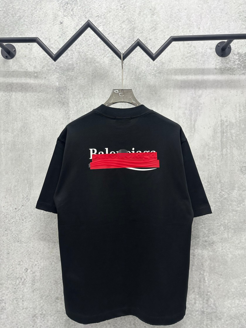 バレンシアガメンズ レディース 半袖Tシャツ