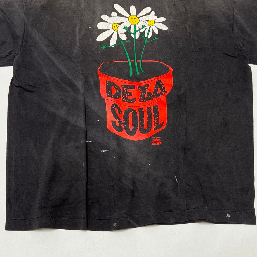 セント マイケル&times;DELA SOULメンズ レディース 半袖Tシャツ