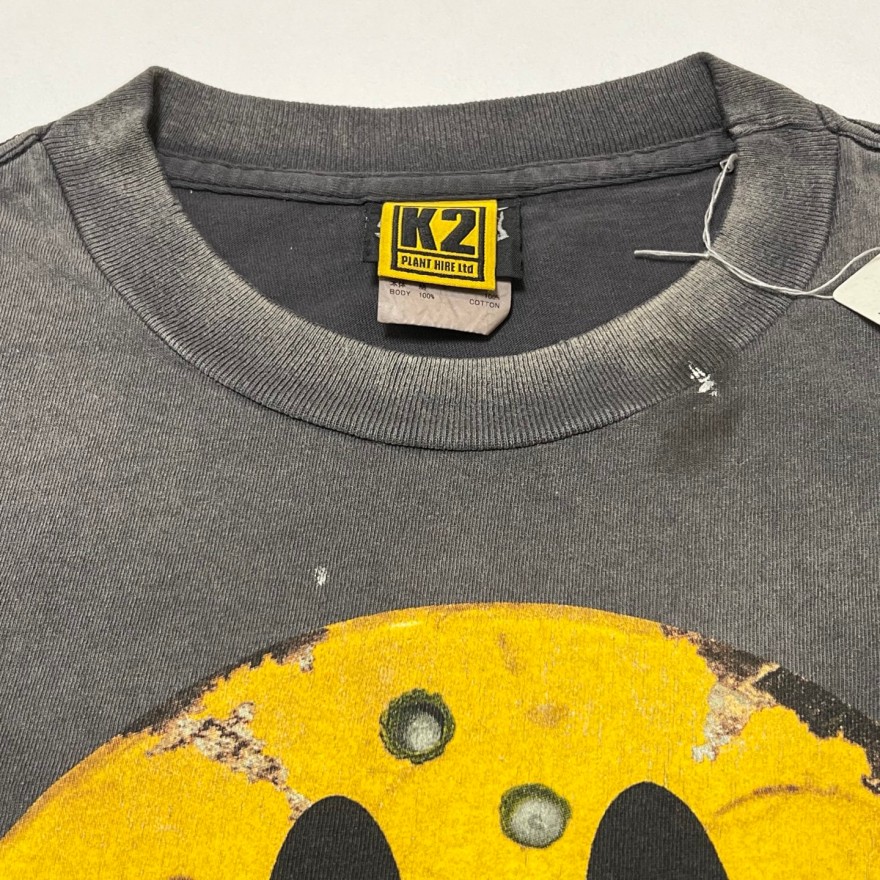 セント マイケル&times;THE KLF SMILEメンズ レディース 半袖Tシャツ