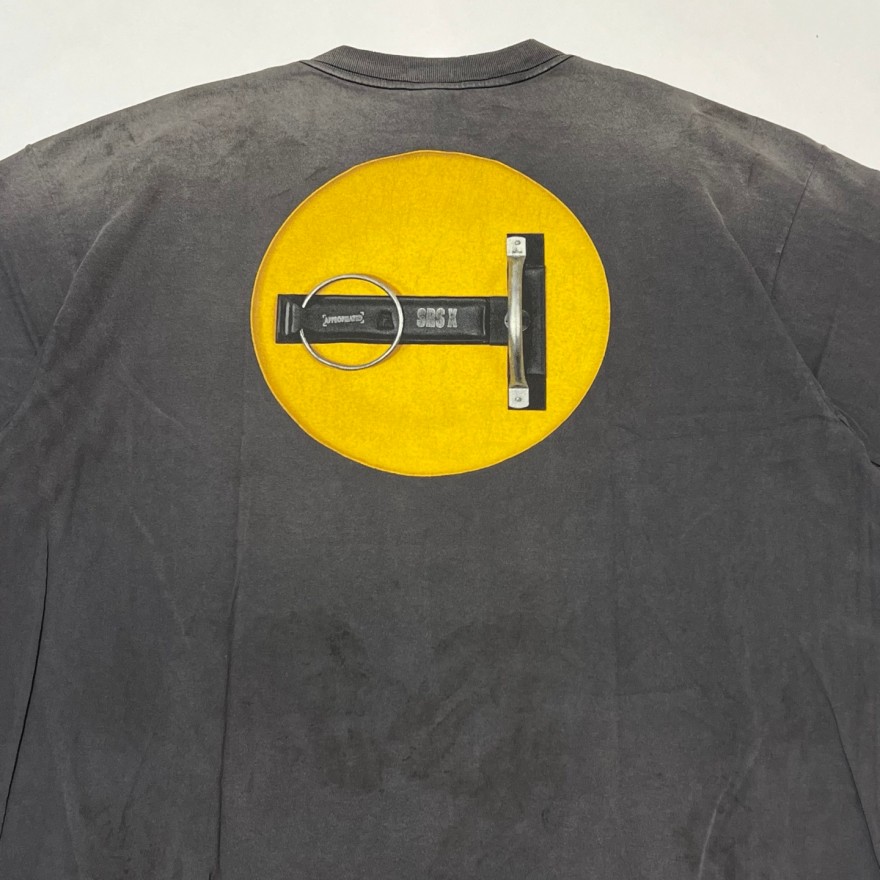 セント マイケル&times;THE KLF SMILEメンズ レディース 半袖Tシャツ