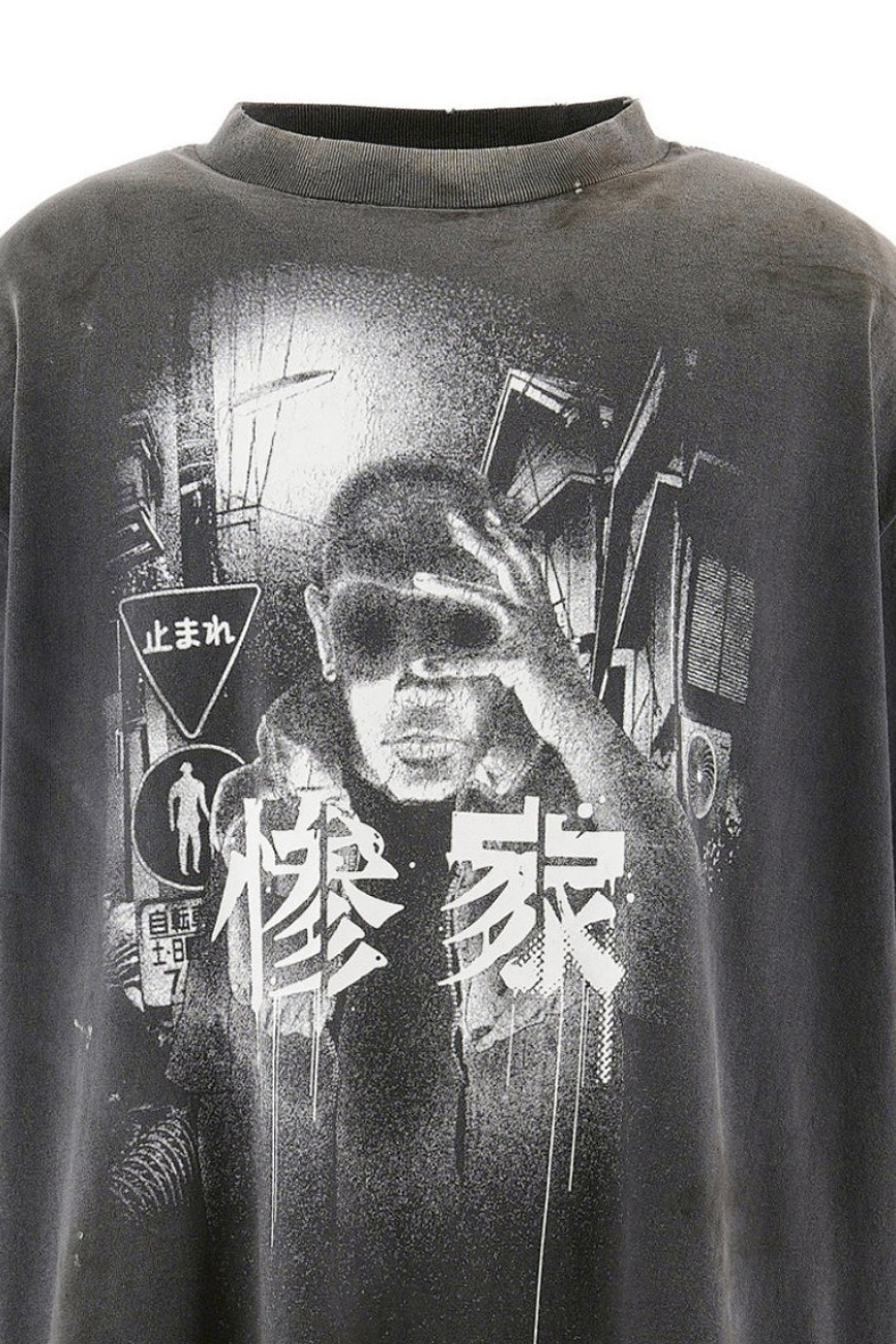セント マイケル&times;SANTASTICメンズ レディース 半袖Tシャツ