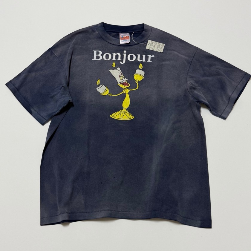 セント マイケル&times;DISNEY DSNメンズ レディース 半袖Tシャツ