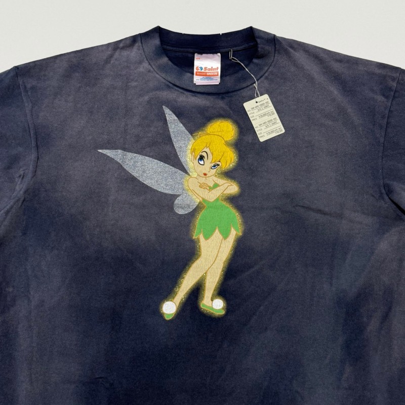 セント マイケル&times;DISNEYメンズ レディース 半袖Tシャツ