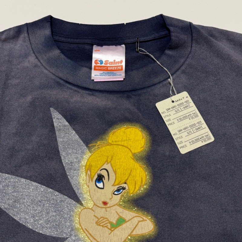 セント マイケル&times;DISNEYメンズ レディース 半袖Tシャツ