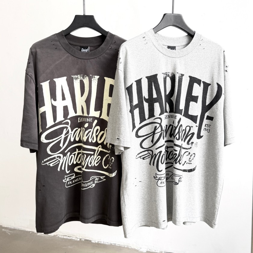 SAINT &times; BERBERJIN &times; HARLEY メンズ レディース 半袖Tシャツ
