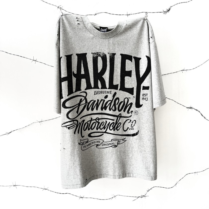 SAINT &times; BERBERJIN &times; HARLEY メンズ レディース 半袖Tシャツ
