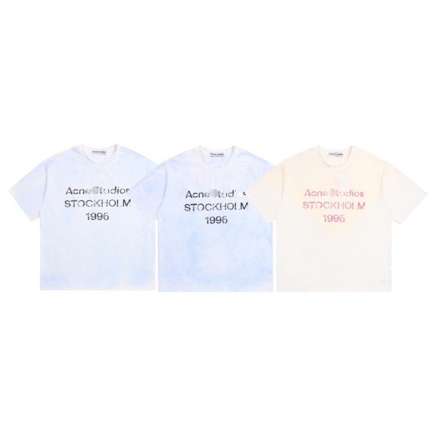 アクネ ストゥディオズメンズ レディース 半袖Tシャツ