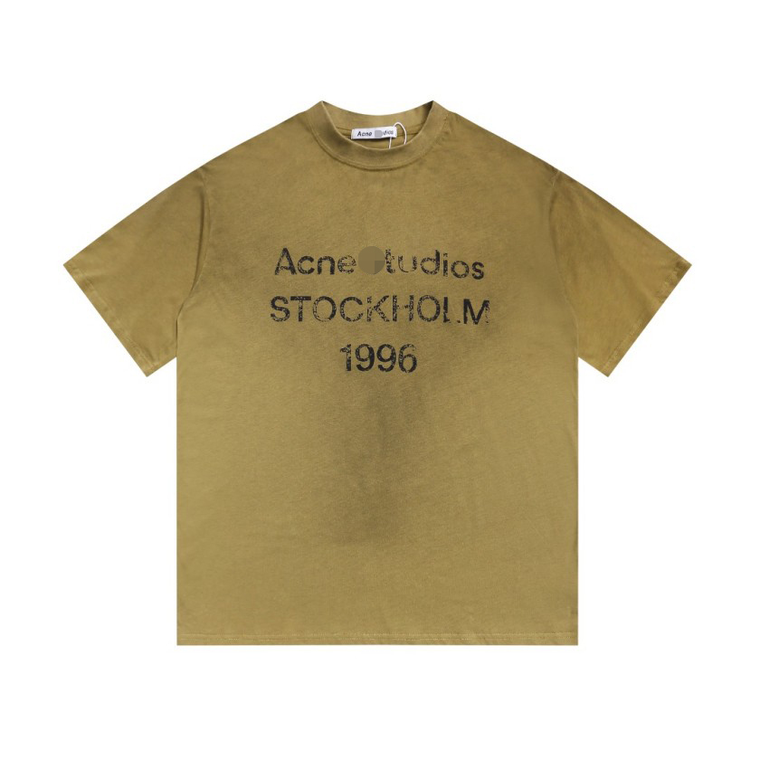 アクネ ストゥディオ ズメンズ レディース 半袖Tシャツ