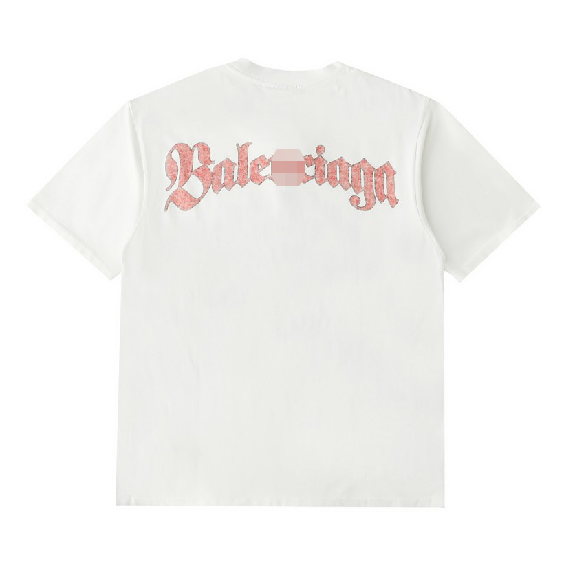 バレンシアガメンズ レディース 半袖Tシャツ