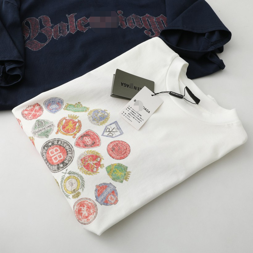 バレンシアガメンズ レディース 半袖Tシャツ