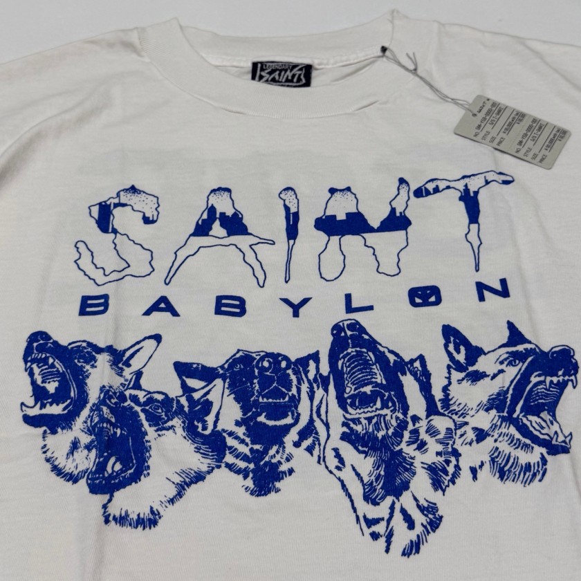 セント マイケル &times; BABYLON BBLN メンズ レディース 半袖Tシャツ