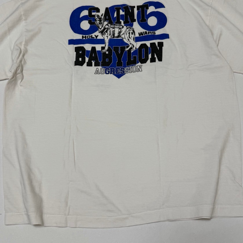 セント マイケル &times; BABYLON BBLN メンズ レディース 半袖Tシャツ