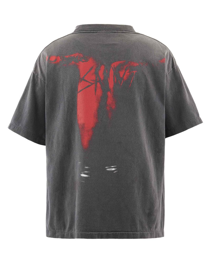 セント マイケル &times; BABYLON BBLN メンズ レディース 半袖Tシャツ