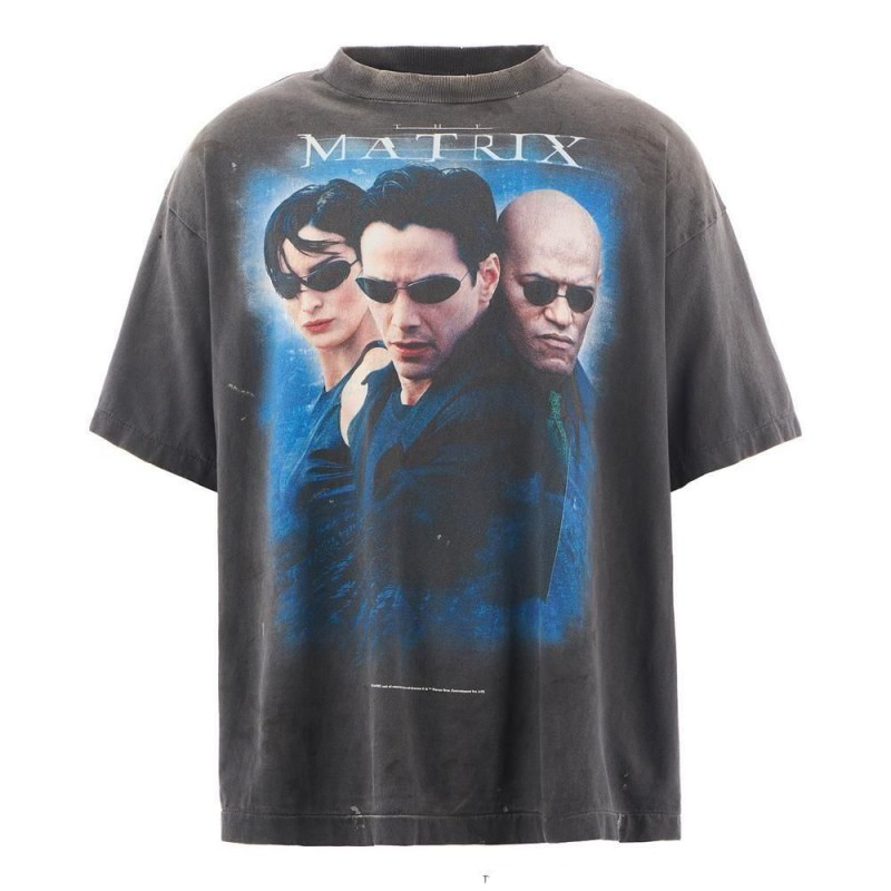 セント マイケル メンズ レディース 半袖Tシャツ