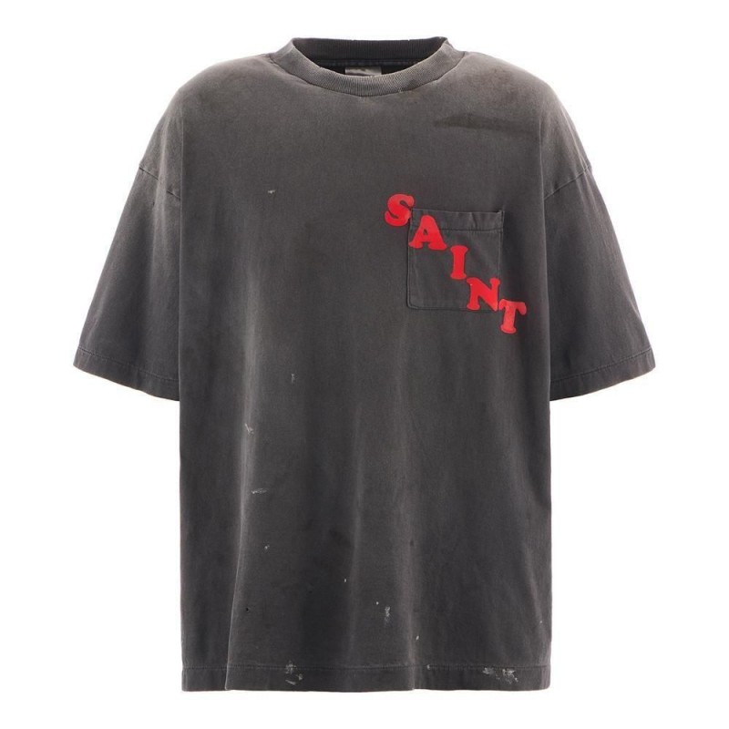 セント マイケル メンズ レディース 半袖Tシャツ