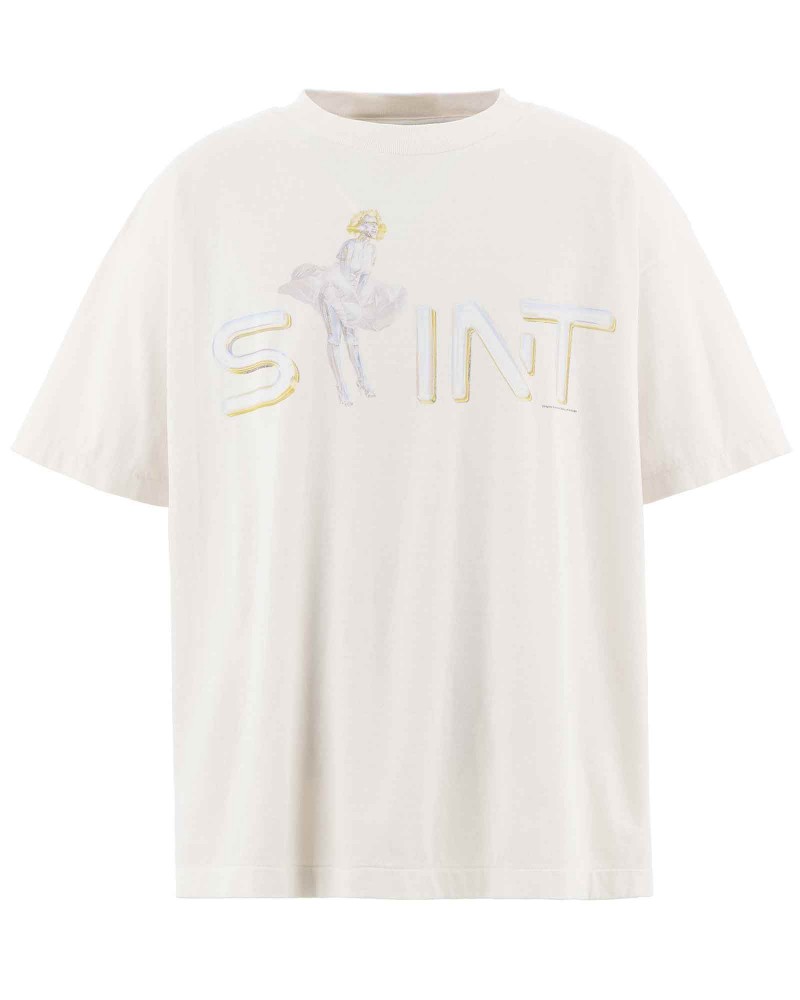 セント マイケル メンズ レディース 半袖Tシャツ