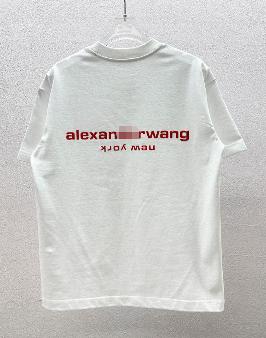 アレキサンダーワンメンズ レディース 半袖Tシャツ