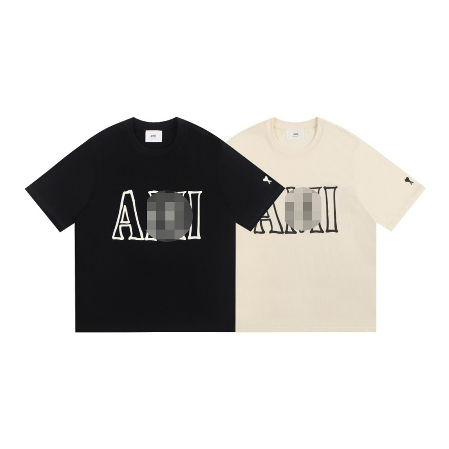 アミ  メンズ レディース 半袖Tシャツ
