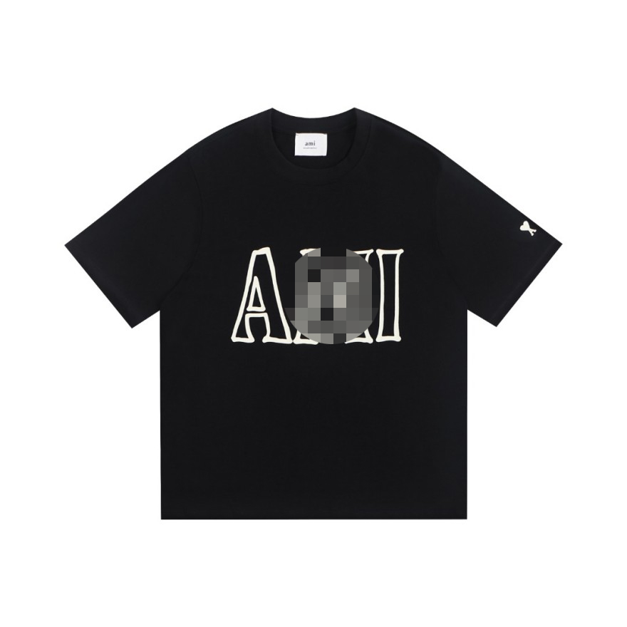 アミ  メンズ レディース 半袖Tシャツ