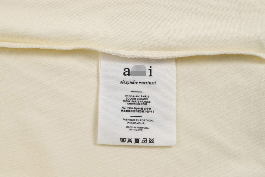 アミ メンズ レディース 半袖Tシャツ
