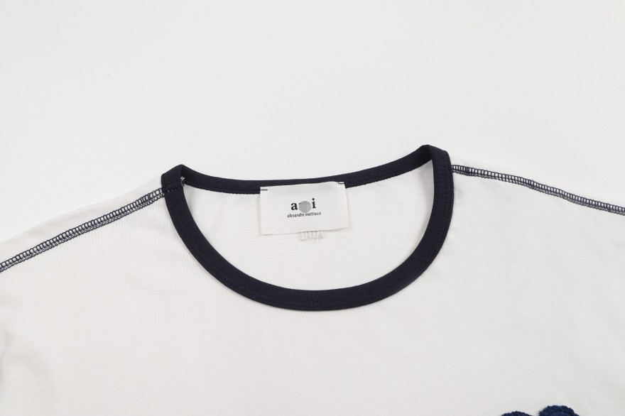 アミ  メンズ レディース 半袖Tシャツ
