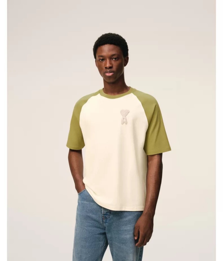 アミ  メンズ レディース 半袖Tシャツ
