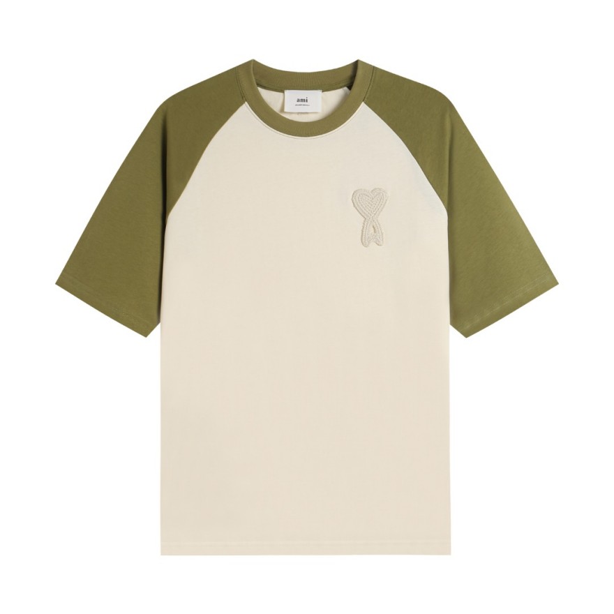 アミ  メンズ レディース 半袖Tシャツ