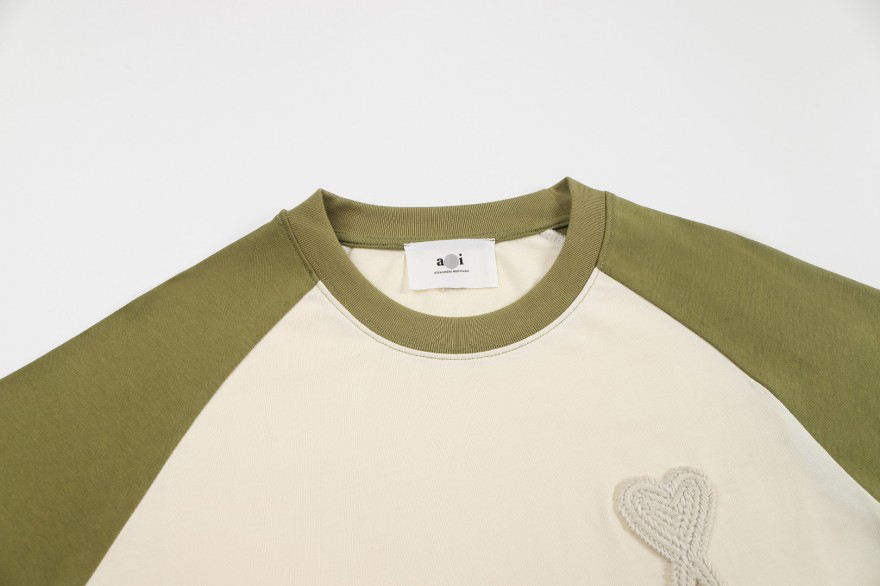 アミ  メンズ レディース 半袖Tシャツ
