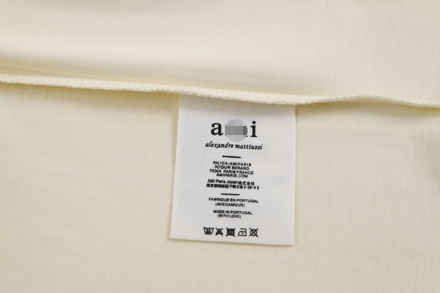 アミ  メンズ レディース 半袖Tシャツ
