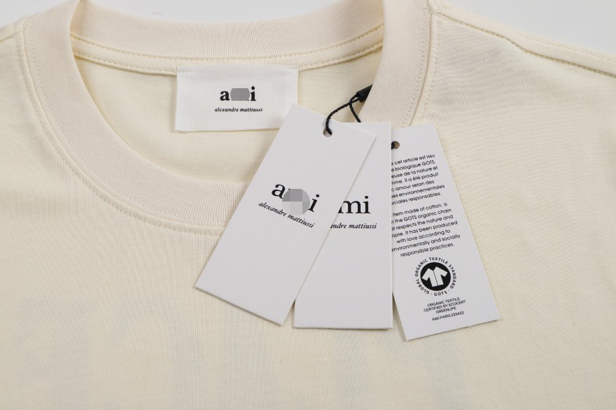 アミ  メンズ レディース 半袖Tシャツ