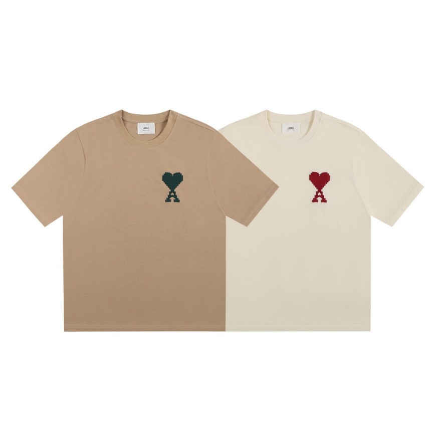 アミ メンズ レディース 半袖Tシャツ