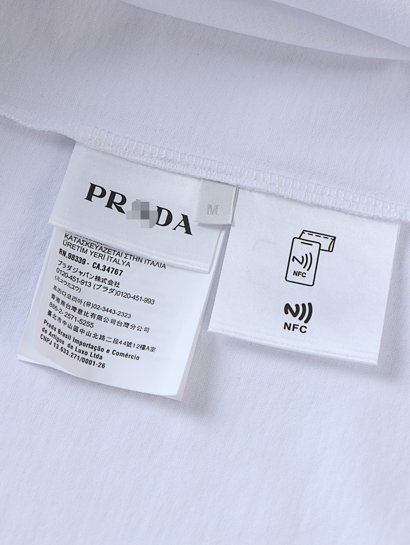プラダ メンズ レディース 半袖Tシャツ