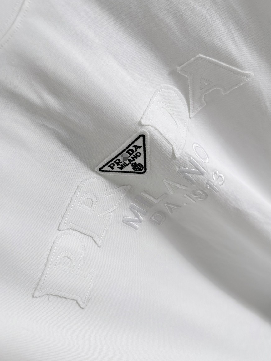 プラダタイプメンズ レディース 半袖Tシャツ
