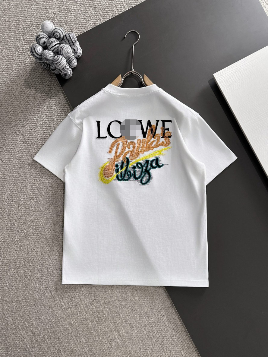 ロエベ メンズ レディース 半袖Tシャツ