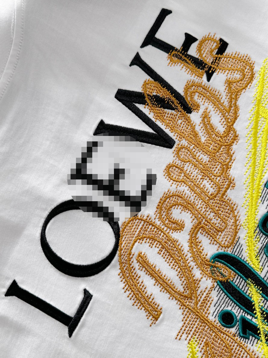ロエベ メンズ レディース 半袖Tシャツ